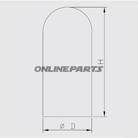 Blase For Suspension Strut64/62 Mm Kayaba