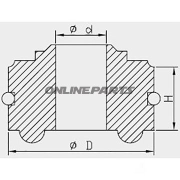 Sealing Head Kyb46/16 Mm