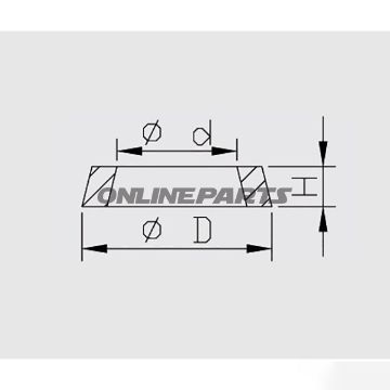 Seal Ring Suspension Strut Kyb