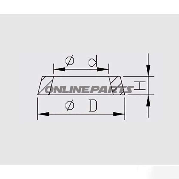 Seal Ring Suspension Strut Kyb