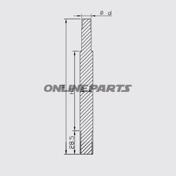 Piston Rod Kyb