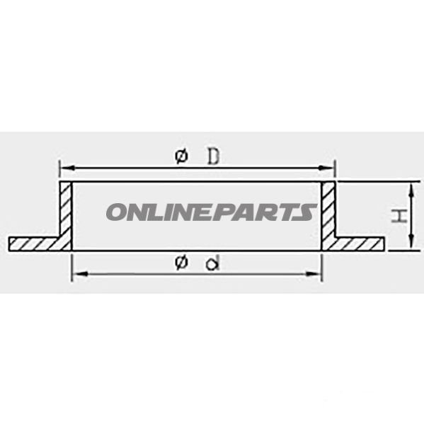 Federsitz Suspension Strut Steel50 Mm Kayaba