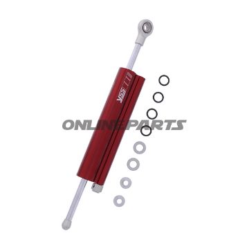 Steering Damper Yss90mm Red