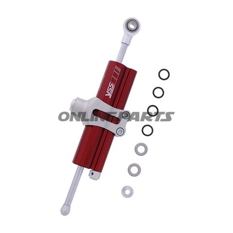 Steering Damper Yss75mm Red Clamp B