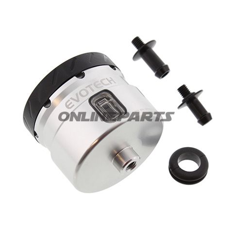 Brake Fluid Reservoir Filler Evotechsilver/Black