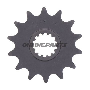Front Sprocket 14 Tooth Pitch 420Narrow Spline Inner Diameter 17.4/20.5