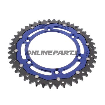 Rear Sprocket Dual 46 Tooth Pitch 520 Bluezf Inner Diameter 130 Bolt Spacing 150