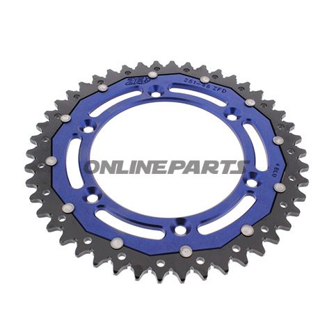 Rear Sprocket Dual 46 Tooth Pitch 520 Bluezf Inner Diameter 130 Bolt Spacing 150