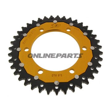 Rear Sprocket Dual 39 Tooth Pitch 525 Goldzf Inner Diameter 106 Bolt Spacing 125