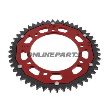 Rear Sprocket Dual 48 Tooth Pitch 428 Redzf Inner Diameter 105 Bolt Spacing 125