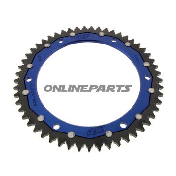 Rear Sprocket Dual 53 Tooth Pitch 428 Bluezf Inner Diameter 152 Bolt Spacing 175