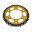 Rear Sprocket Dual 46 Tooth Pitch 525 Goldzf Inner Diameter 106 Bolt Spacing 125