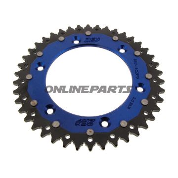 Rear Sprocket Dual 42 Tooth Pitch 520 Bluezf Inner Diameter 125 Bolt Spacing 150