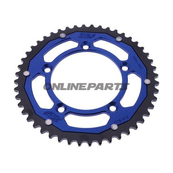 Rear Sprocket Dual 48 Tooth Pitch 420 Bluezf Inner Diameter 098 Bolt Spacing 115