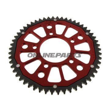 Rear Sprocket Dual 54 Tooth Pitch 428 Redzf Inner Diameter 074 Bolt Spacing 100