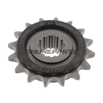 Front Sprocket 16 Tooth Pitch 525Rubber Damper Inner Diameter 25/28
