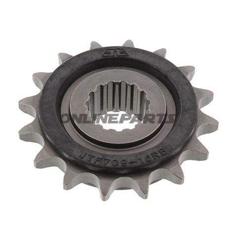 Front Sprocket 16 Tooth Pitch 525Rubber Damper Inner Diameter 25/28