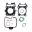 Topend Gasket Kit Athenafor Standard Cylinder Kit