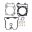 Topend Gasket Kit Athenafor Standard Cylinder Kit