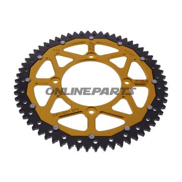 Rear Sprocket Dual 62 Teeth Pitch 420 Goldzf Inner Diameter 100 Bolt Spacing 120