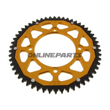 Rear Sprocket Dual 54 Tooth Pitch 428 Goldzf Inner Diameter 100 Bolt Spacing 120