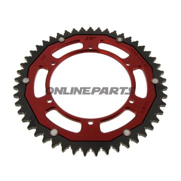Rear Sprocket Dual 49 Tooth Pitch 428 Redzf Inner Diameter 108 Bolt Spacing 120