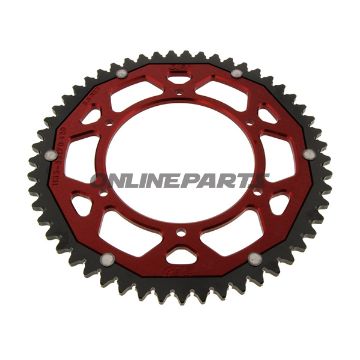 Rear Sprocket Dual 53 Tooth Pitch 420 Redzf Inner Diameter 108 Bolt Spacing 123