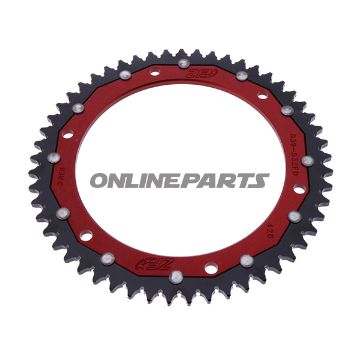 Rear Sprocket Dual 53 Tooth Pitch 428 Redzf Inner Diameter 152 Bolt Spacing 175