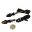 Indicator Mini4 Jmpled Incl Stop And Tail Light Smoked Glass Black