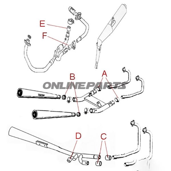 Exhaust Connection Gasket (Orig Spare Part)