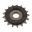Front Sprocket 17 Tooth Pitch 520Rubber Damper Inner Diameter 22/25