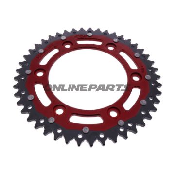 Rear Sprocket Dual 45 Tooth Pitch 520 Redzf Inner Diameter 125 Bolt Spacing 150