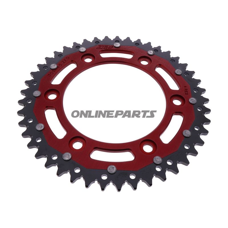 Rear Sprocket Dual 45 Tooth Pitch 520 Redzf Inner Diameter 125 Bolt Spacing 150