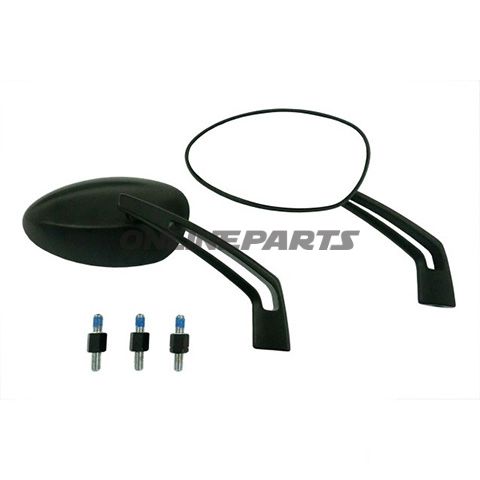 Mirror Black Uni Jmpm10 Cont 1 Pair