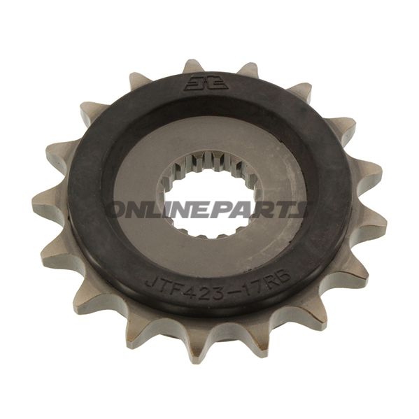 Front Sprocket 17 Tooth Pitch 530Rubber Damper Inner Diameter 24/27