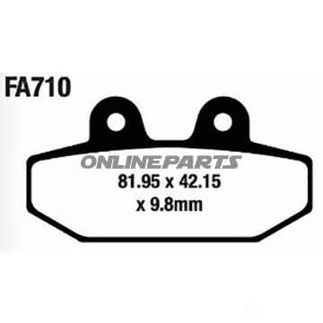 Brake Pads Sintered Hh Ebcaltn 7870312