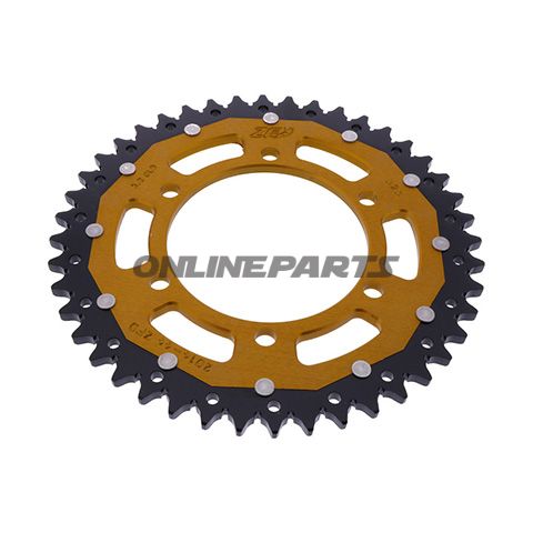 Rear Sprocket Dual 44 Tooth Pitch 525 Goldzf Inner Diameter 106 Bolt Spacing 125