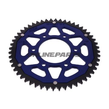 Rear Sprocket Dual 52 Tooth Pitch 428 Bluezf Inner Diameter 076 Bolt Spacing 100