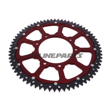 Rear Sprocket Dual 69Z Pitch 428 Redzf Inner Diameter 105 Bolt Spacing 125