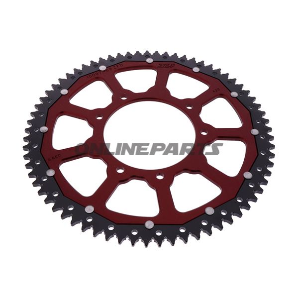 Rear Sprocket Dual 69Z Pitch 428 Redzf Inner Diameter 105 Bolt Spacing 125