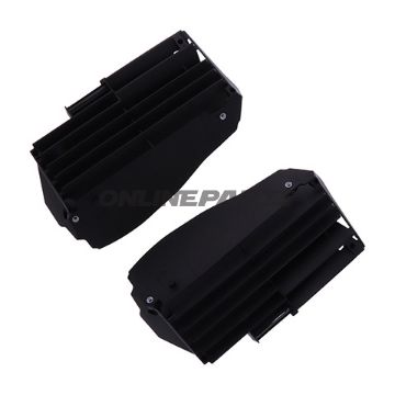 Radiator Guards Kit Black
