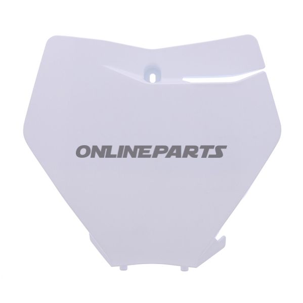Number Plate White