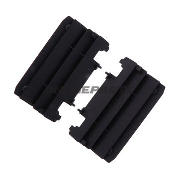 Radiator Guards Kit Black