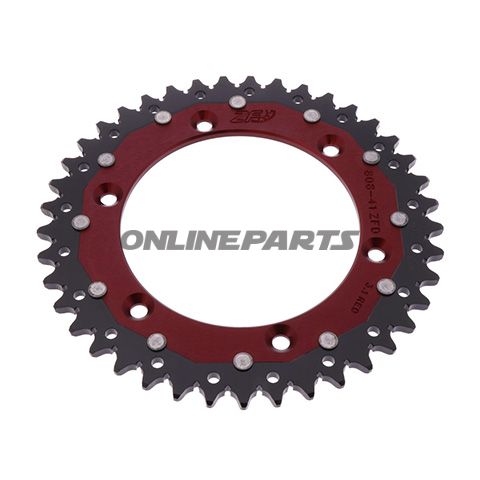 Rear Sprocket Dual 41 Tooth Pitch 520 Redzf Inner Diameter 126 Bolt Spacing 146