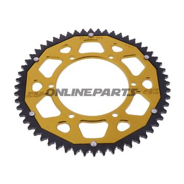 Rear Sprocket Dual 56 Tooth Pitch 428 Goldzf Inner Diameter 108 Bolt Spacing 123