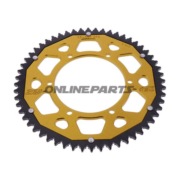 Rear Sprocket Dual 56 Tooth Pitch 428 Goldzf Inner Diameter 108 Bolt Spacing 123
