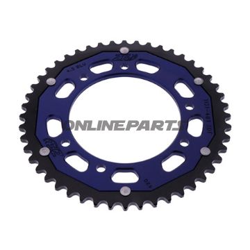 Rear Sprocket Dual 48 Tooth Pitch 420 Bluezf Inner Diameter 105 Bolt Spacing 125