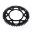 Rear Sprocket Dual 53 Tooth Pitch 420 Blackzf Inner Diameter 108 Bolt Spacing 123