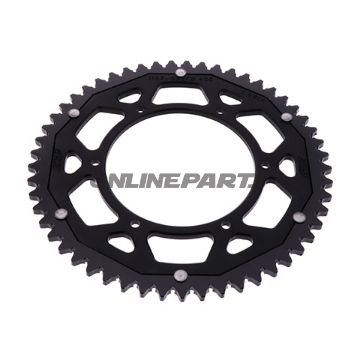Rear Sprocket Dual 53 Tooth Pitch 420 Blackzf Inner Diameter 108 Bolt Spacing 123
