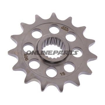 Front Sprocket Racing 15 Tooth Pitch 520Narrow Spline Inner Diameter 20/22